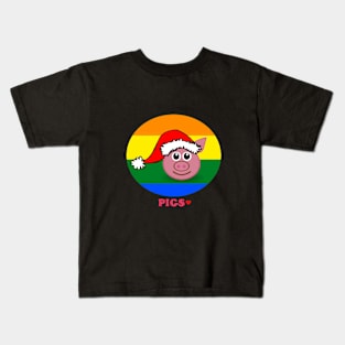 national pig day  funny Pigs Kids T-Shirt